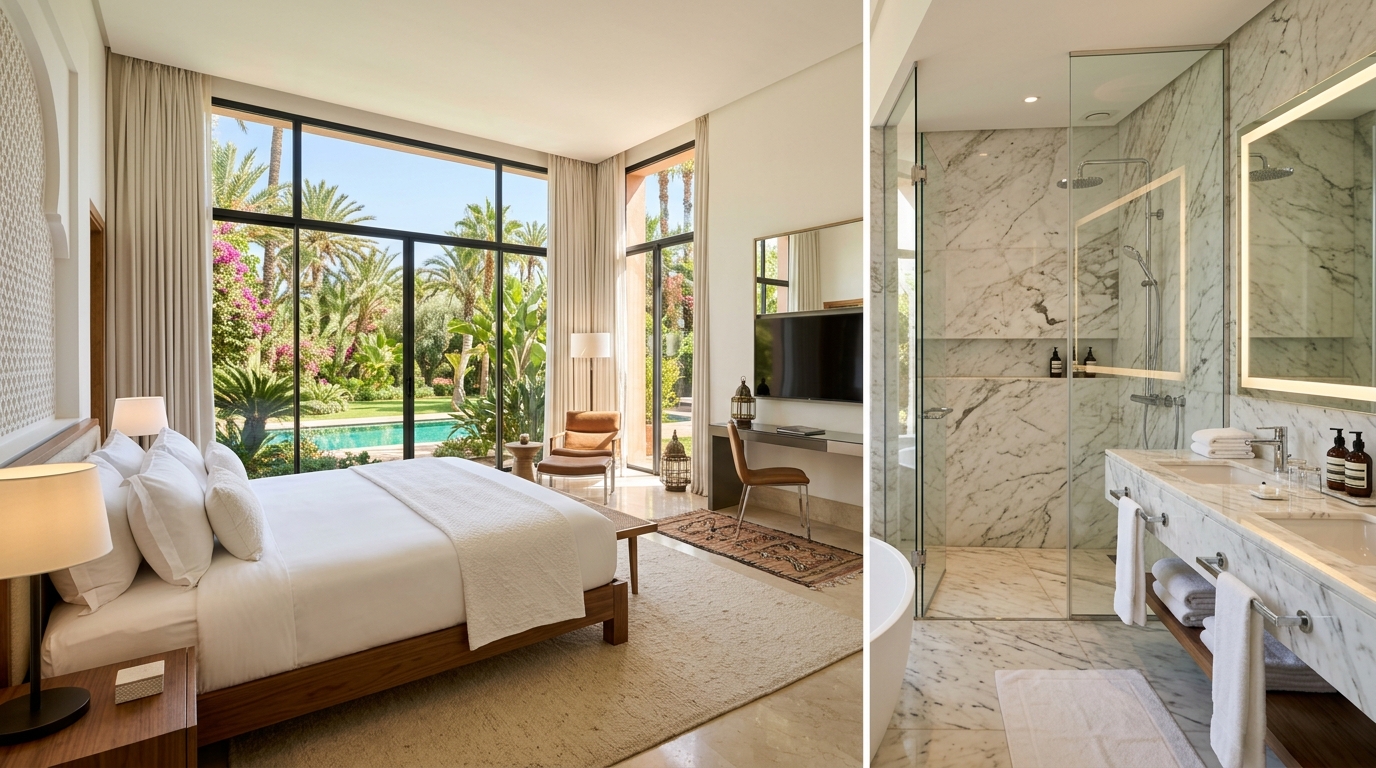 Suite de palace équipée par Bestclean