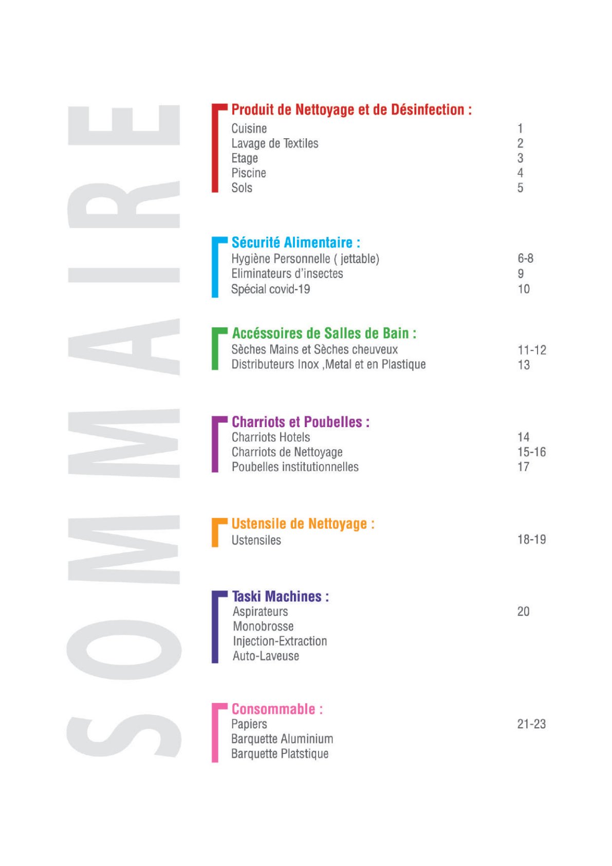 Catalogue Bestclean Maroc